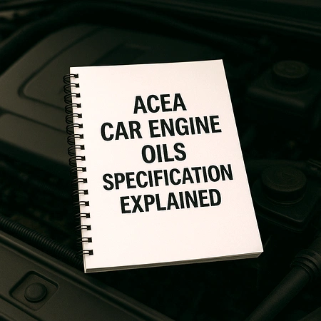 Guidebook on engine for ACEA Car Engine Oil SPecification