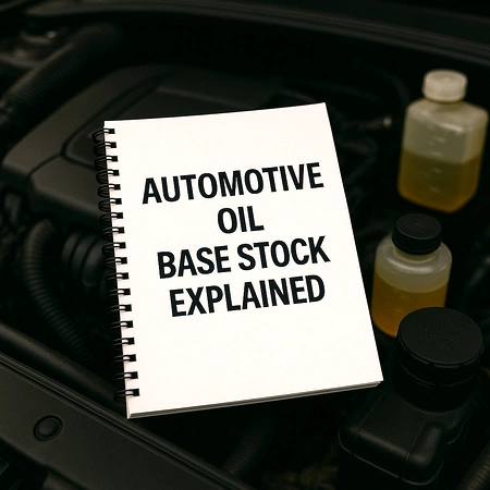 Guidebook on engine for Engine and Gear Oil Base Stocks