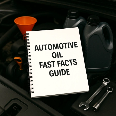 Guidebook on engine for Automotive Oil Fast Facts