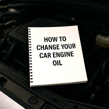 Guidebook on engine for How to Change Your Car Engine Oil