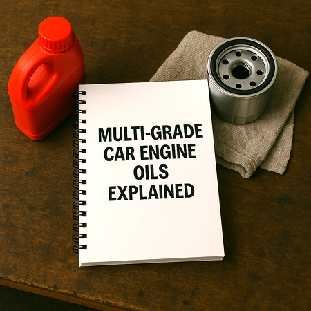 Guidebook on engine for Multi Grade Car Engine Oils Explained